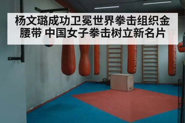 杨文璐成功卫冕世界拳击组织金腰带 中国女子拳击树立新名片